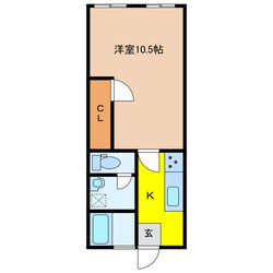 西日本ハイツの物件間取画像